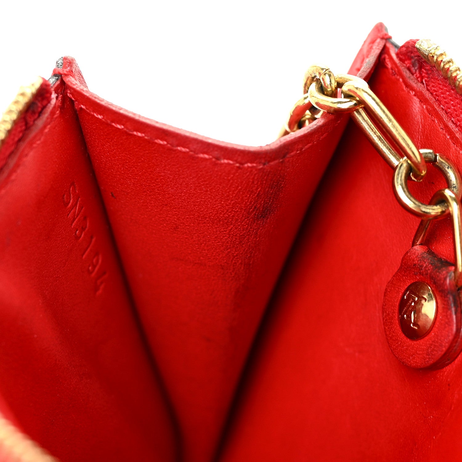 Louis Vuitton Vernis Key Pouch Cherry 10 of 19