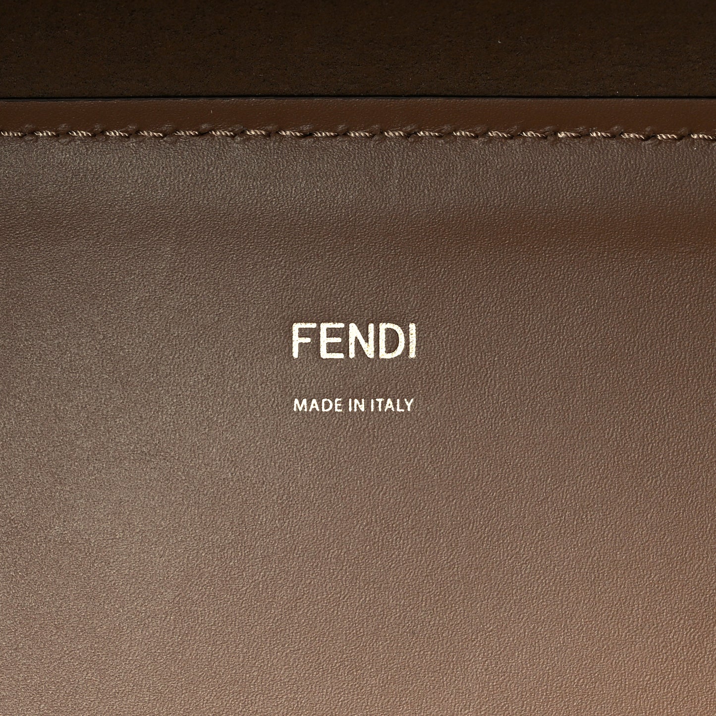 Glazed Fabric Plexiglass FF Logo Bikini Girls Medium Fendi Sunshine Shopper Tote Bianco Perla Multicolor Miele Scuro