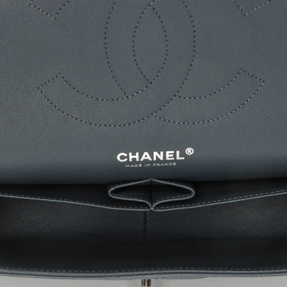 Chanel Caviar Quilted Jumbo Double Flap Grey 5 of 7