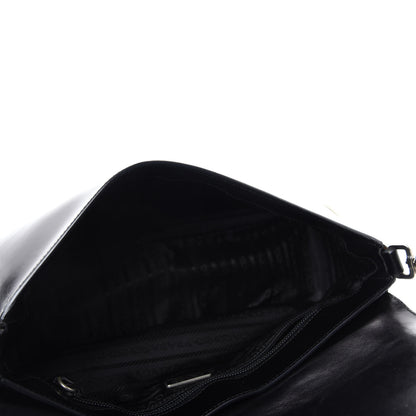 Prada Spazzolato Shoulder Bag Black 5 of 11