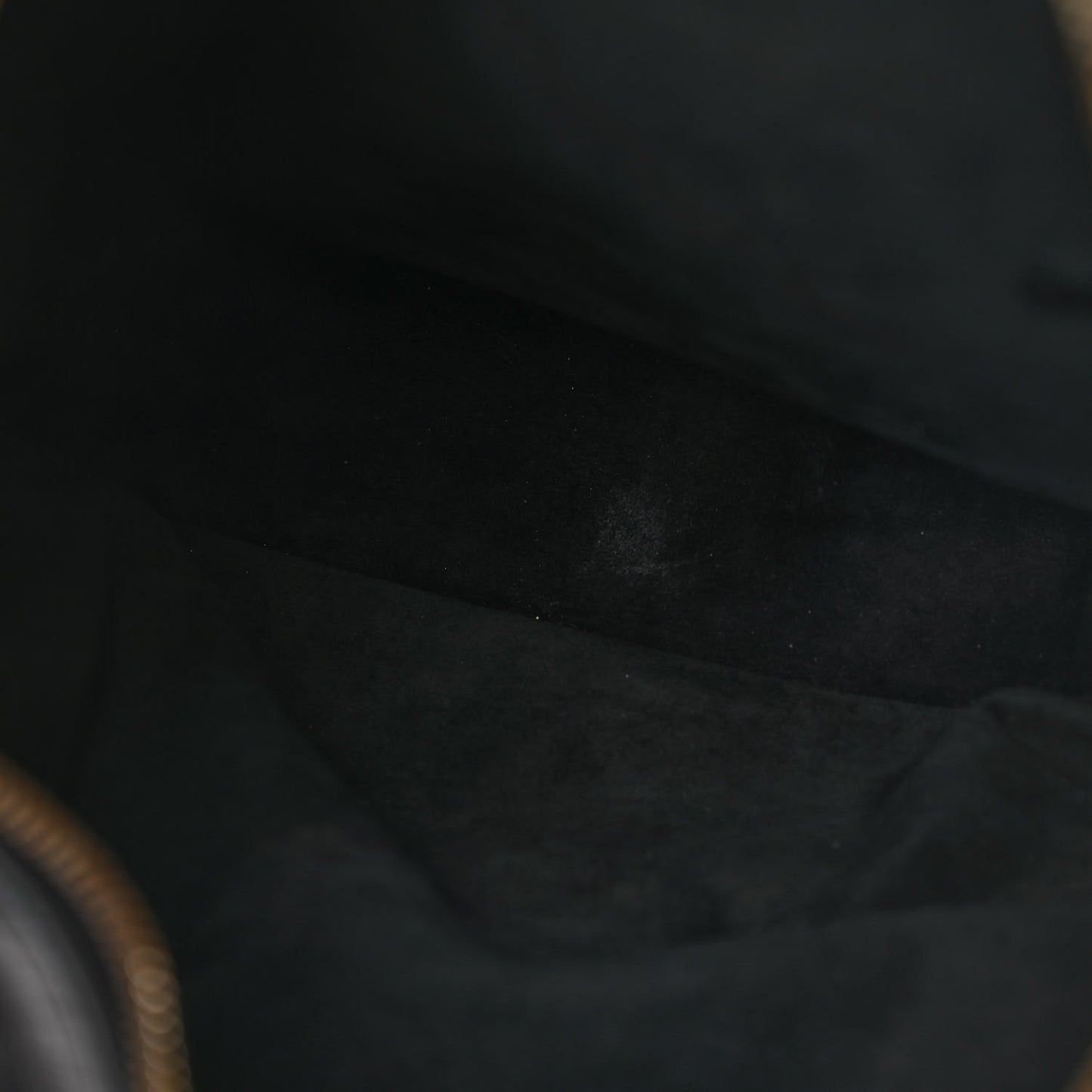 Calfskin Medium Horsebit Chain Hobo Black