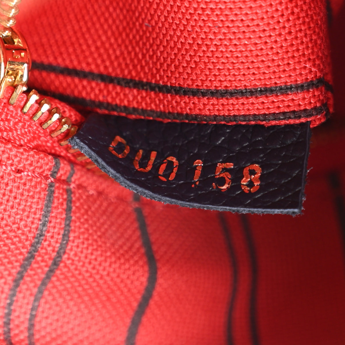 Empreinte Speedy Bandouliere 25 NM Marine Rouge