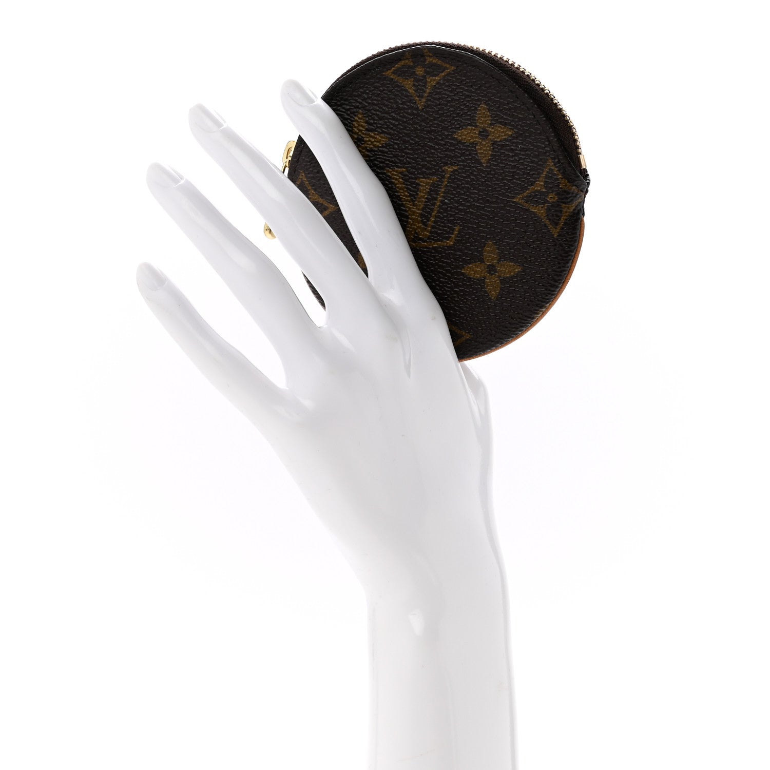 Louis Vuitton Monogram Round Coin Purse 2 of 9
