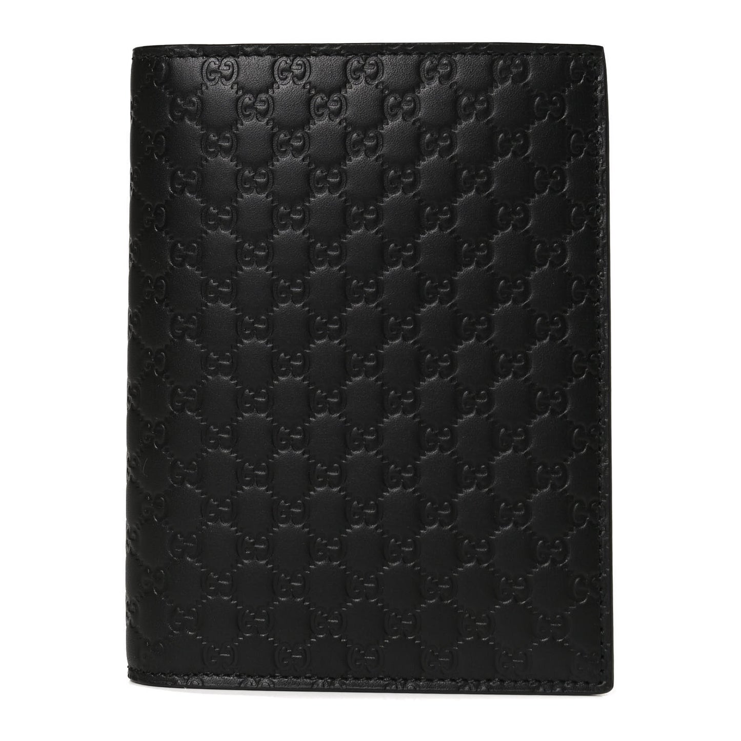 Microguccissima Passport Case Black