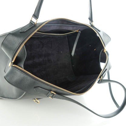 Celine Smooth Calfskin Medium Ring Bag Black 5 of 6