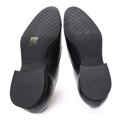 Chanel Smooth Calfskin Mens Loafers 43 Black 6 of 9
