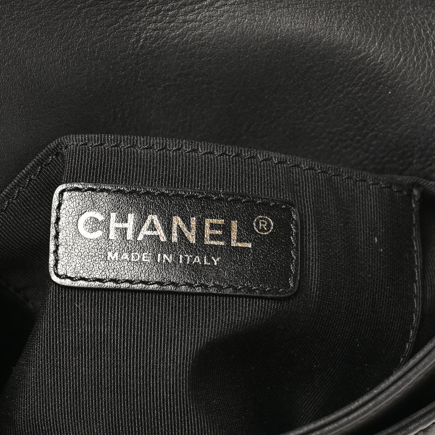 Chanel Calfskin Quilted Top Handle Flap Black 6 of 11