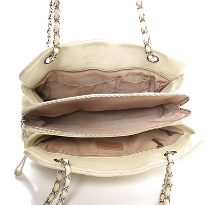 Chanel Caviar CC Timeless Soft Tote Off White 5 of 18