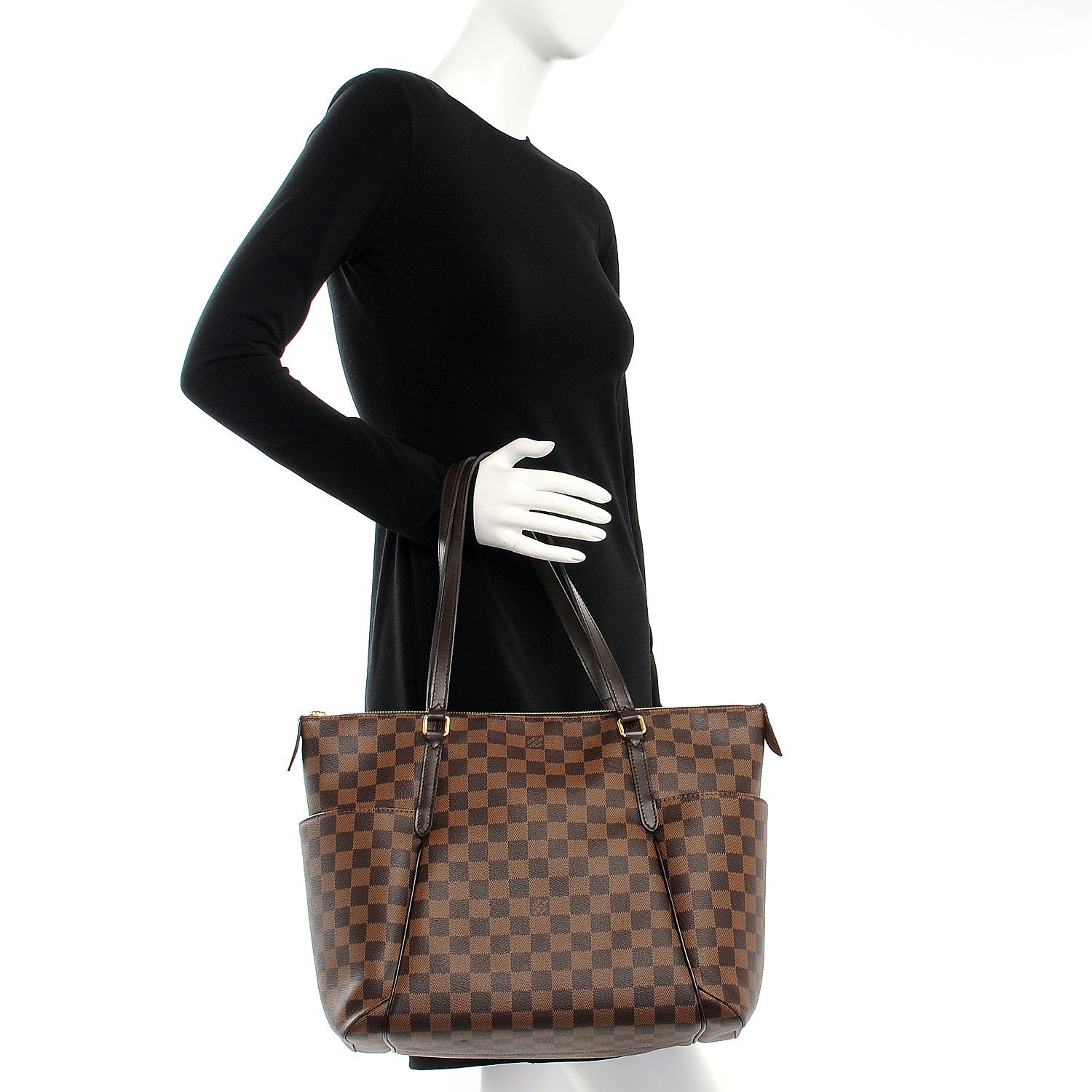 Louis Vuitton Damier Ebene Totally MM 2 of 9