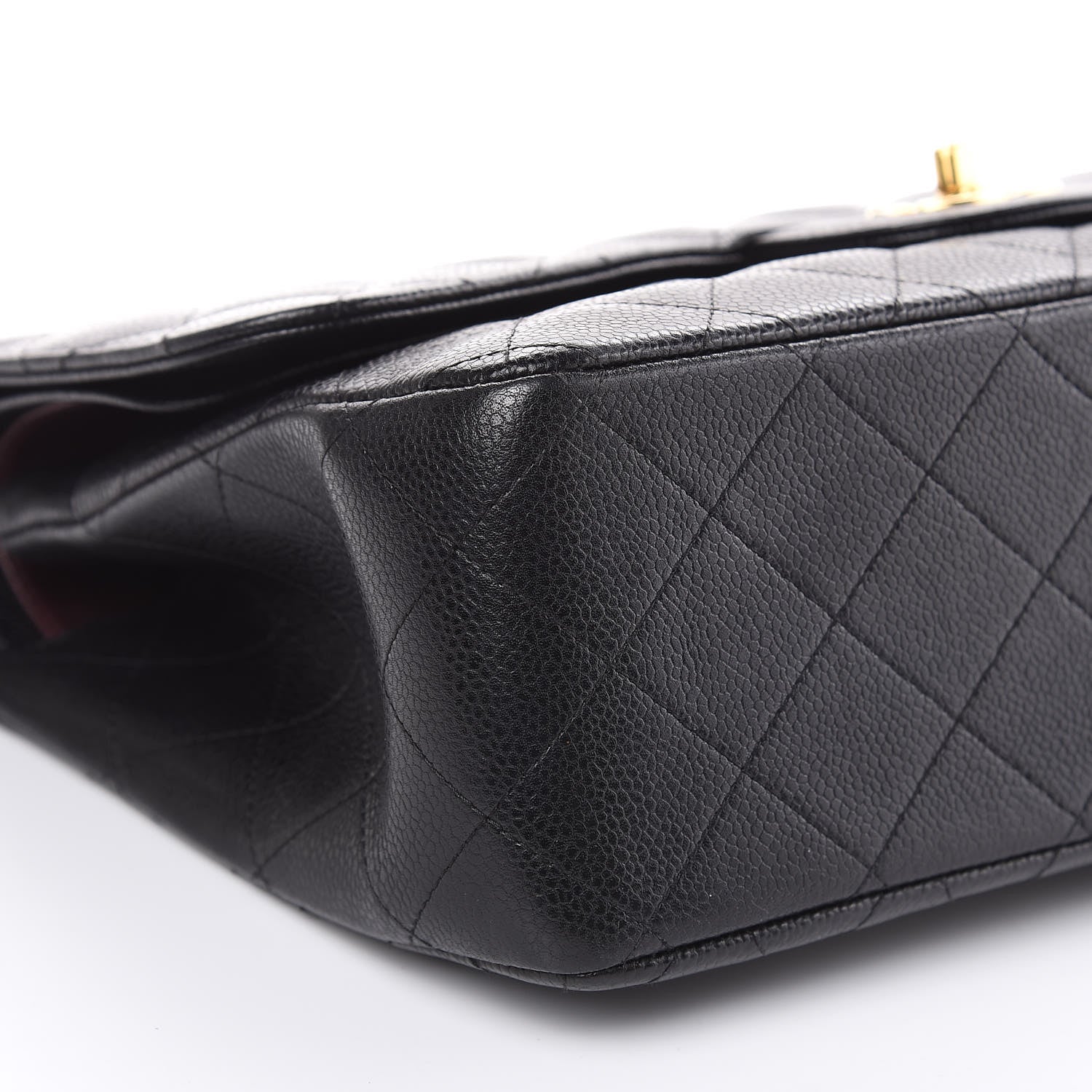 Chanel Caviar Quilted Jumbo Double Flap Black 8 of 11