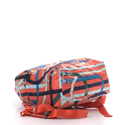 Hermes Silk Barenia Cavalcadour Airsilk Backpack 3 of 4