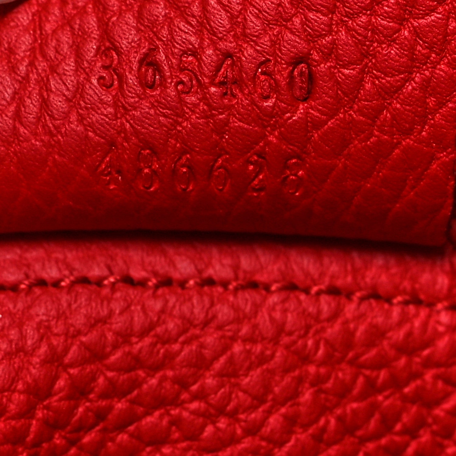 Gucci Soft Calfskin Small Jackie Top Handle Bag Hibiscus Red 8 of 10