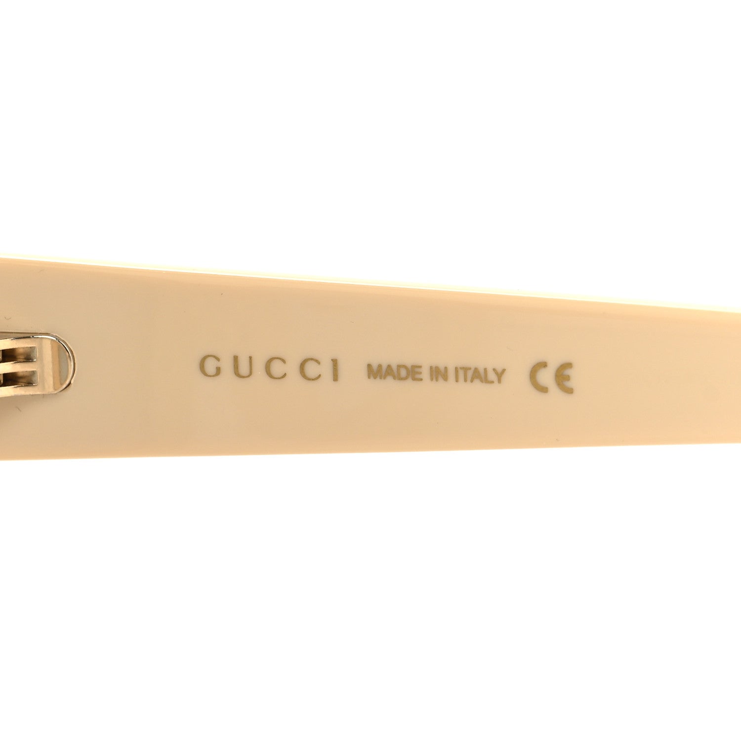 Gucci Acetate Square Crystal Sunglasses GG0772S White 5 of 7