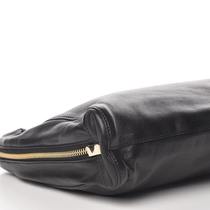 Chloe Lambskin Wristlet Clutch Black 12 of 15