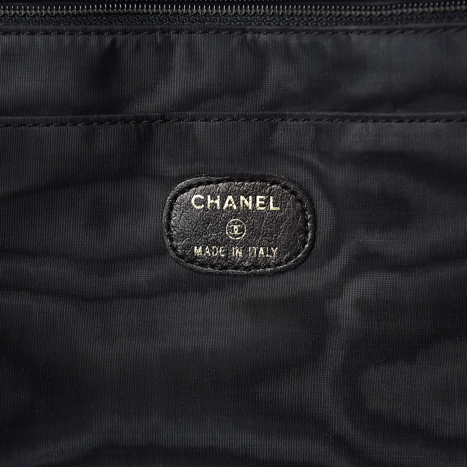 Chanel Caviar Large CC Shoulder Bag Black 6 of 7