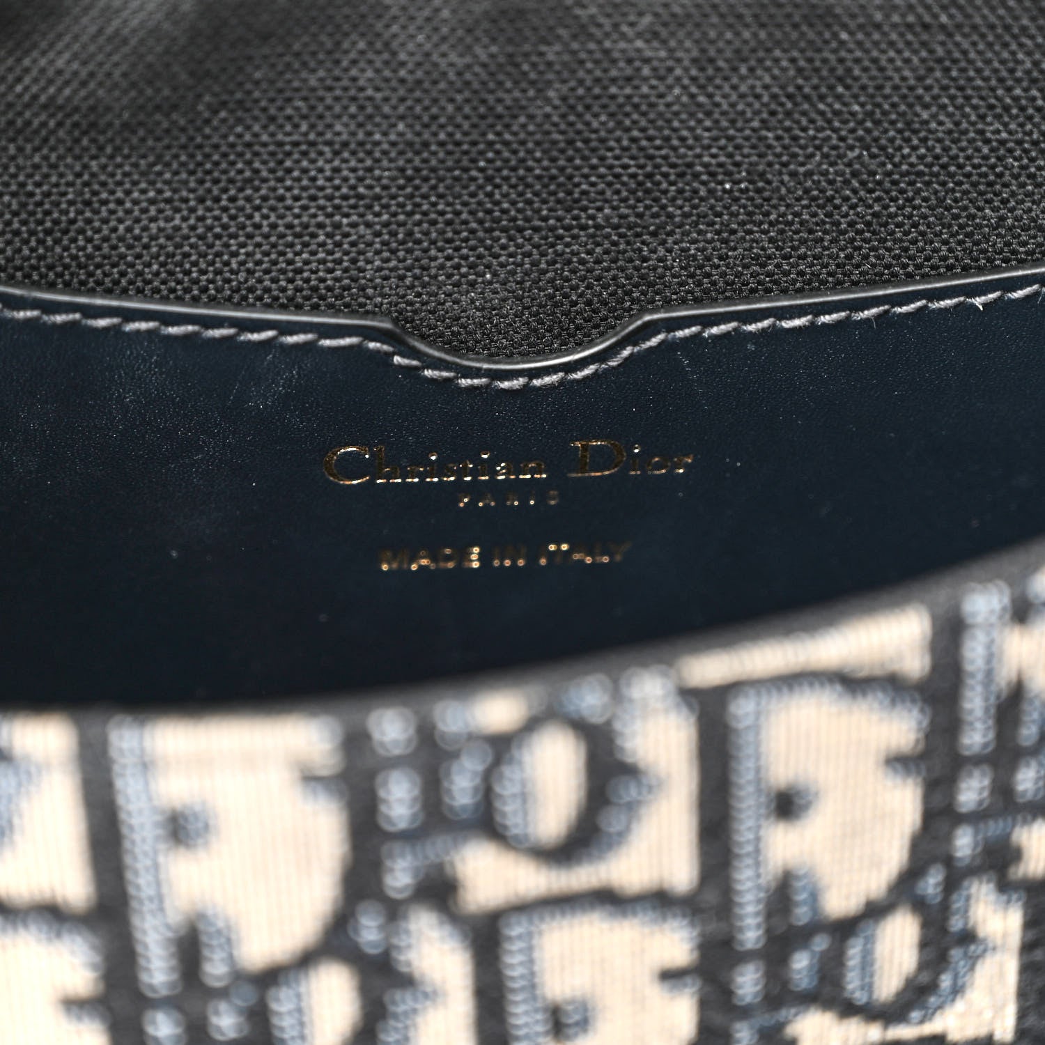 Christian Dior Oblique Medium Bobby Flap Blue 6 of 11
