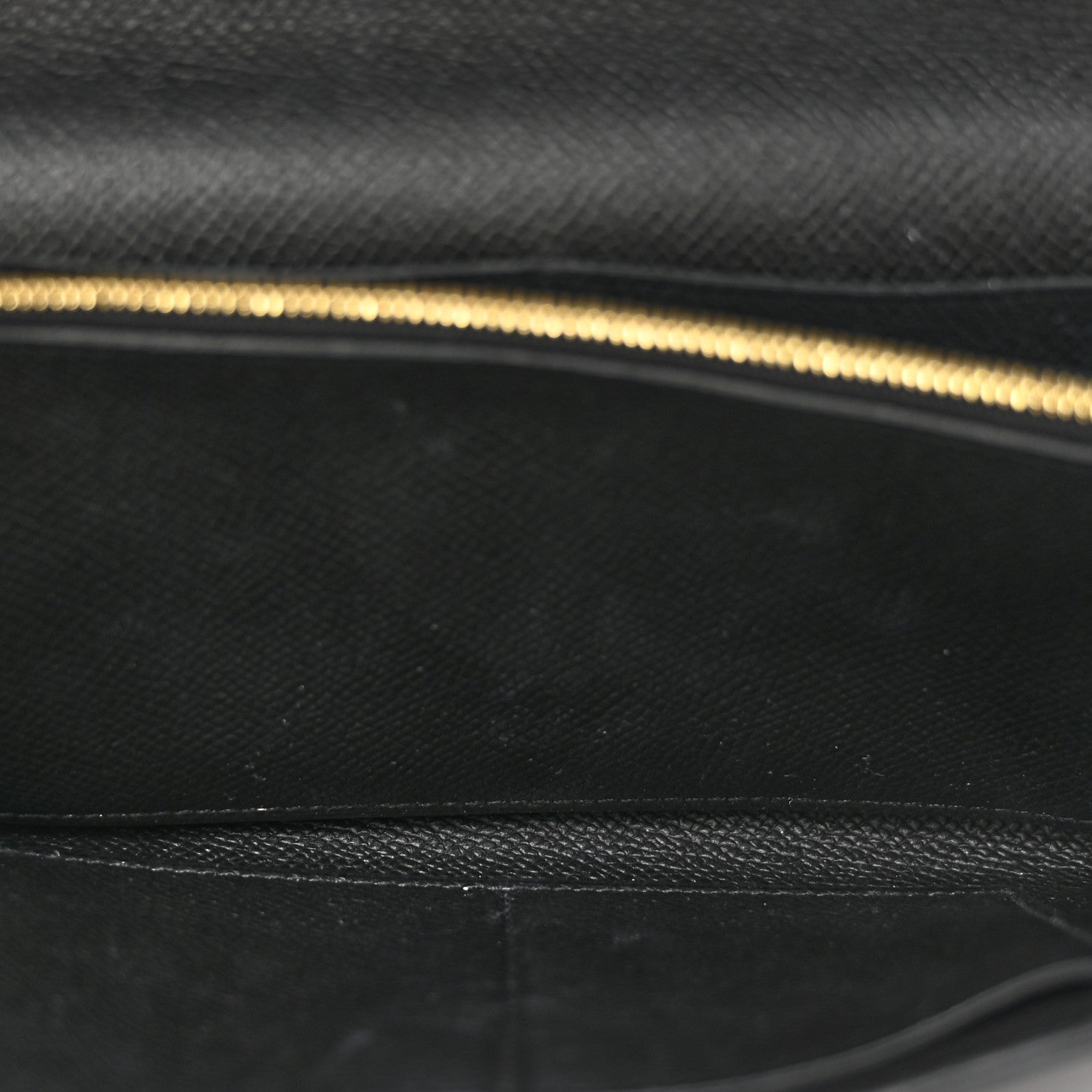 Hermes Epsom Kelly Wallet To Go Black 5 of 15