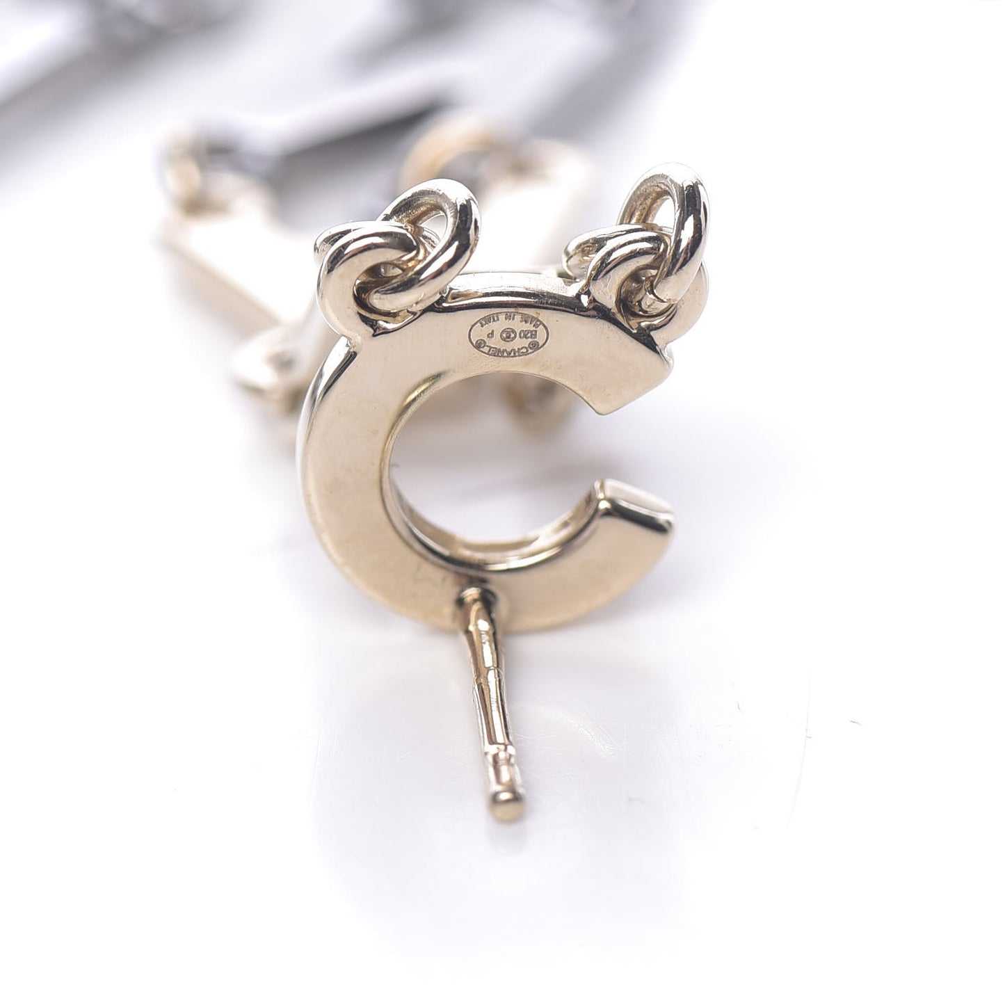 Crystal Pearl Bright Young Things Earrings Gold Ruthenium