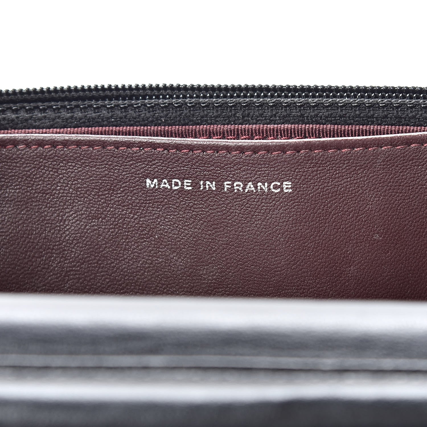 Chanel Lambskin Quilted Wallet On Chain WOC Black 7 of 15