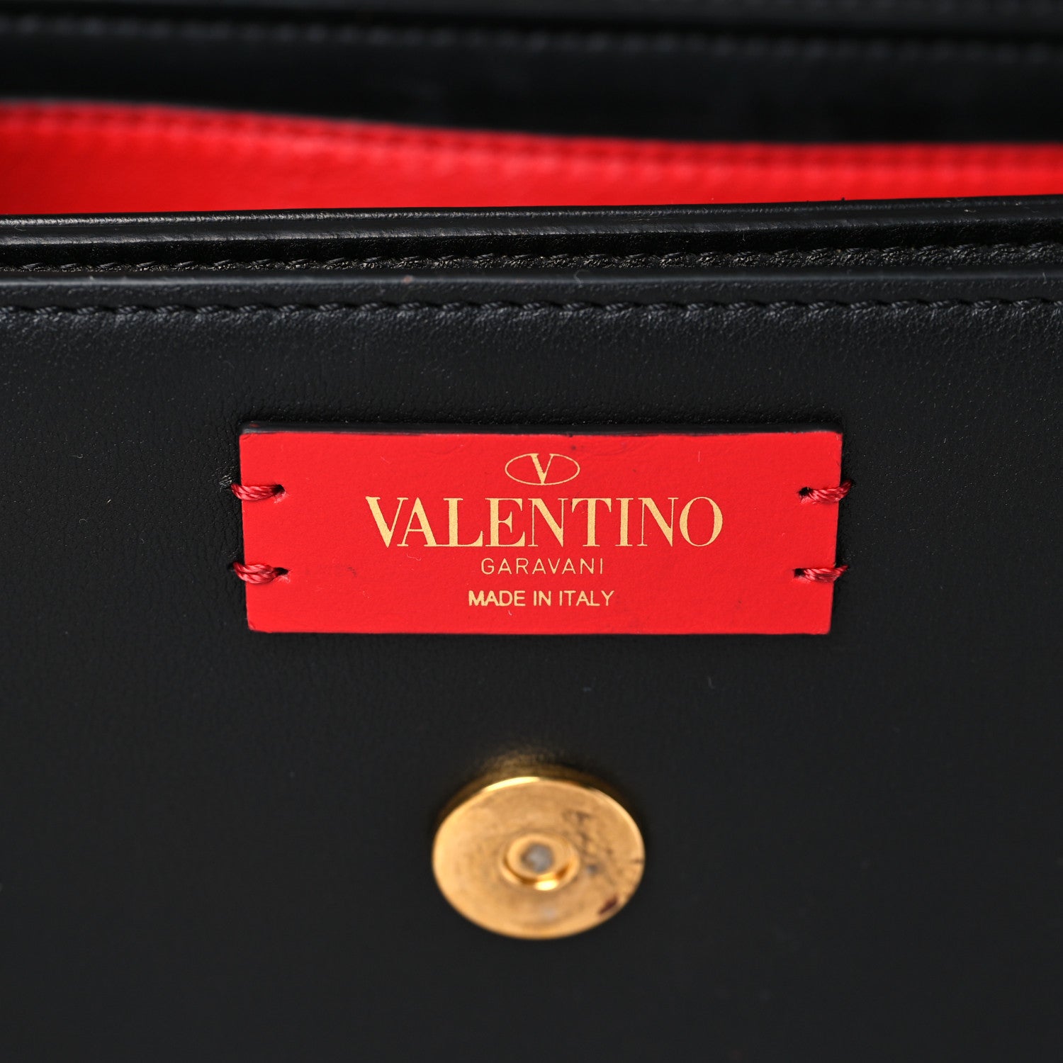 Valentino Garavani Smooth Calfskin Supervee Shoulder Bag Black 6 of 9