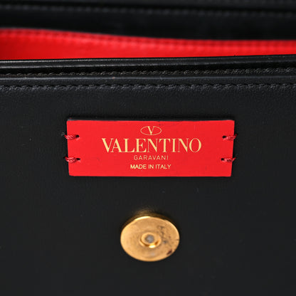 Valentino Garavani Smooth Calfskin Supervee Shoulder Bag Black 6 of 9