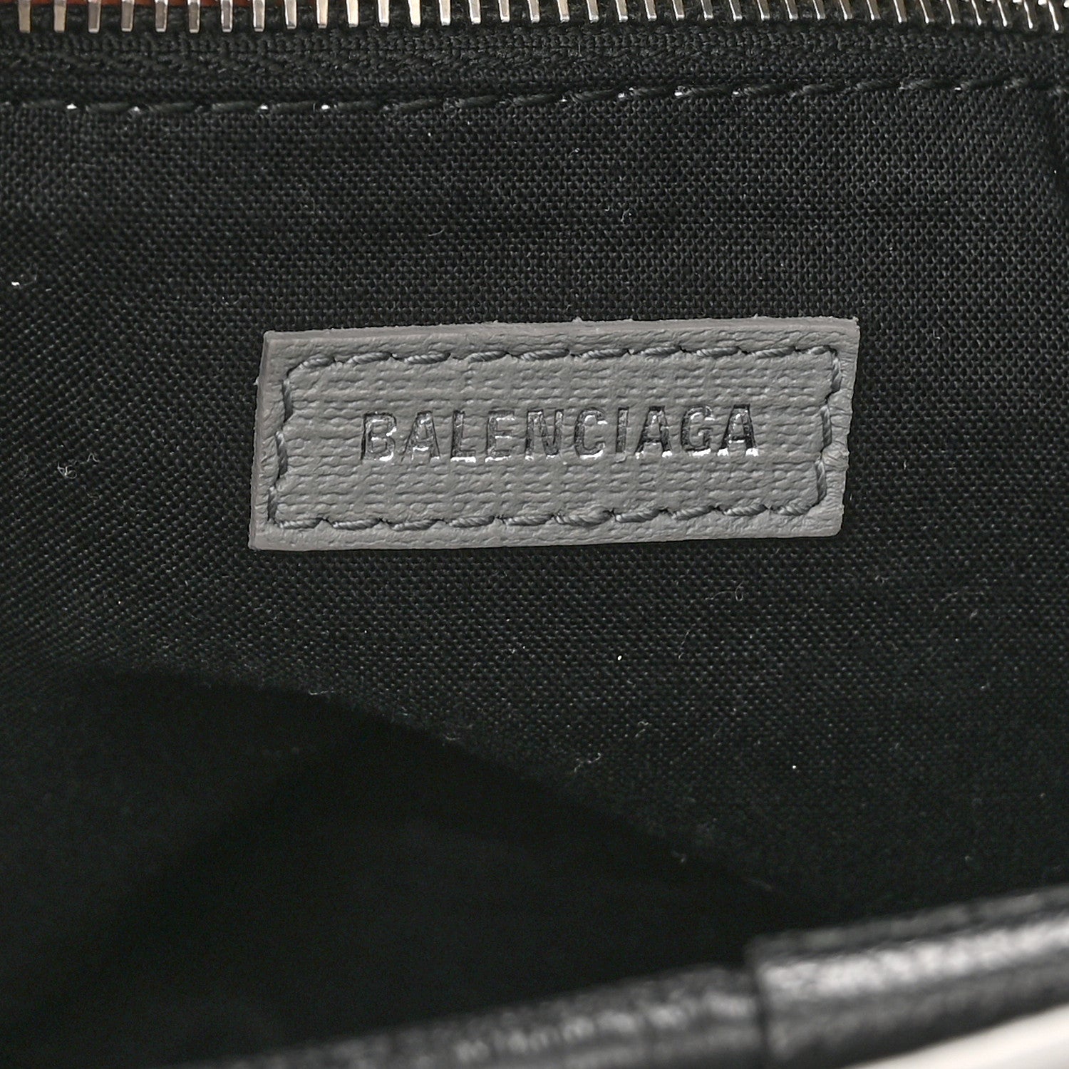 Balenciaga Calfskin Logo XXS Shopping Tote Gris Fossile 6 of 11