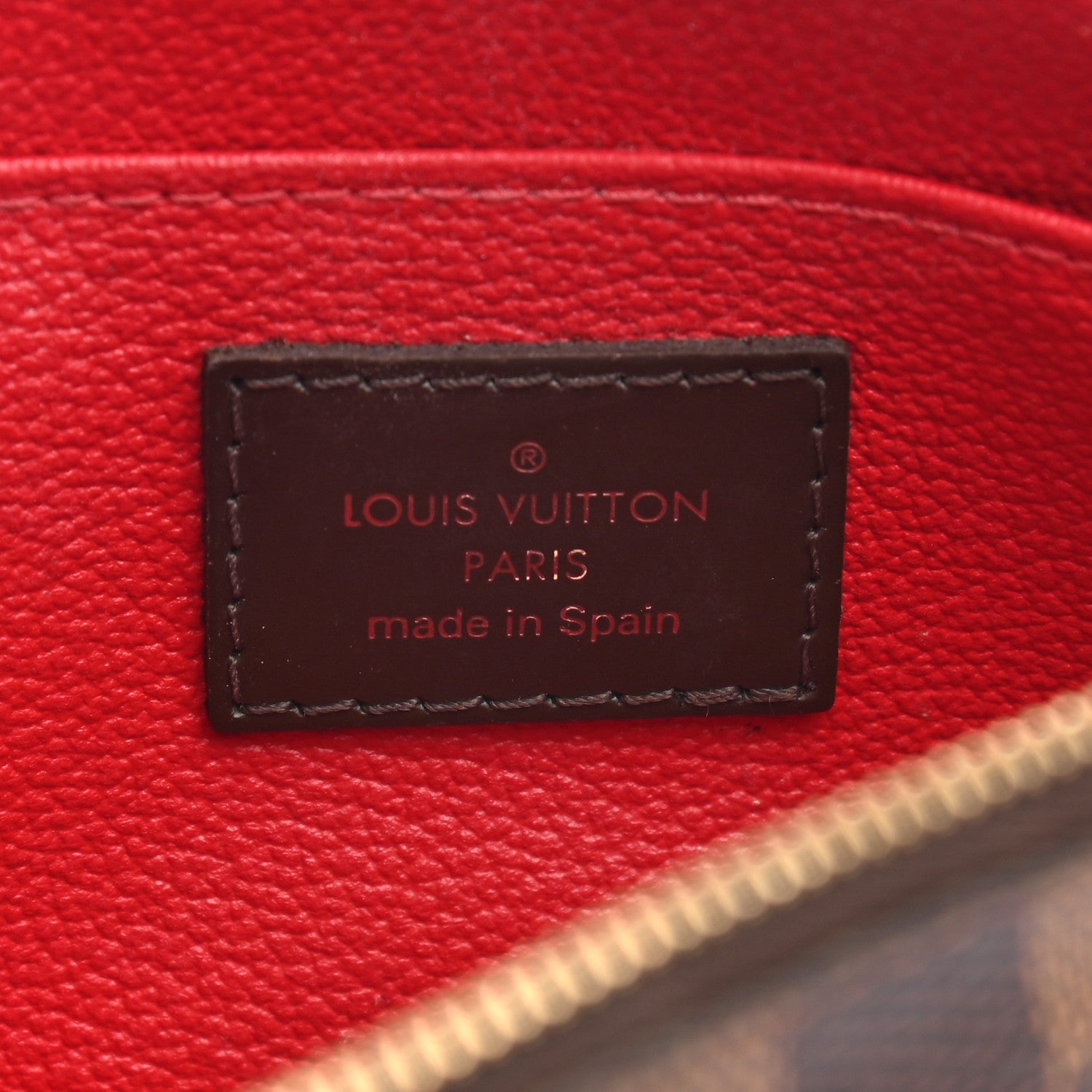 Louis Vuitton Damier Ebene Cosmetic Pouch 6 of 8