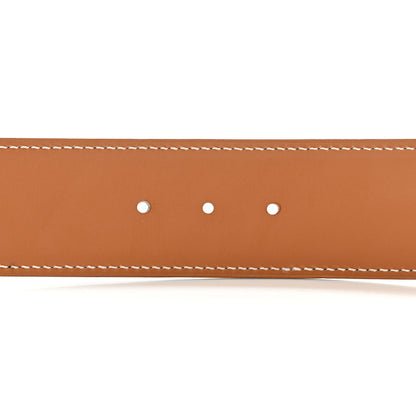 Hermes Box Chamonix 32mm H Belt 80 32 Black Gold 7 of 11