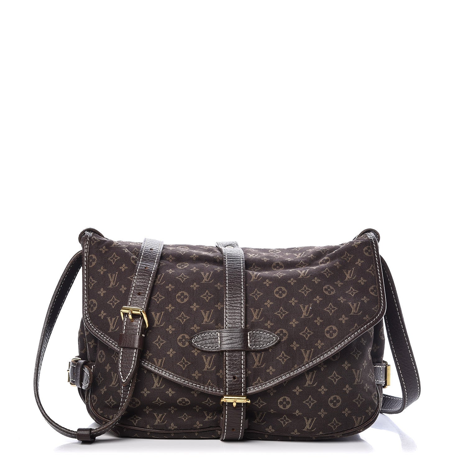 Louis Vuitton Monogram Mini Lin Saumur Ebene 1 of 10