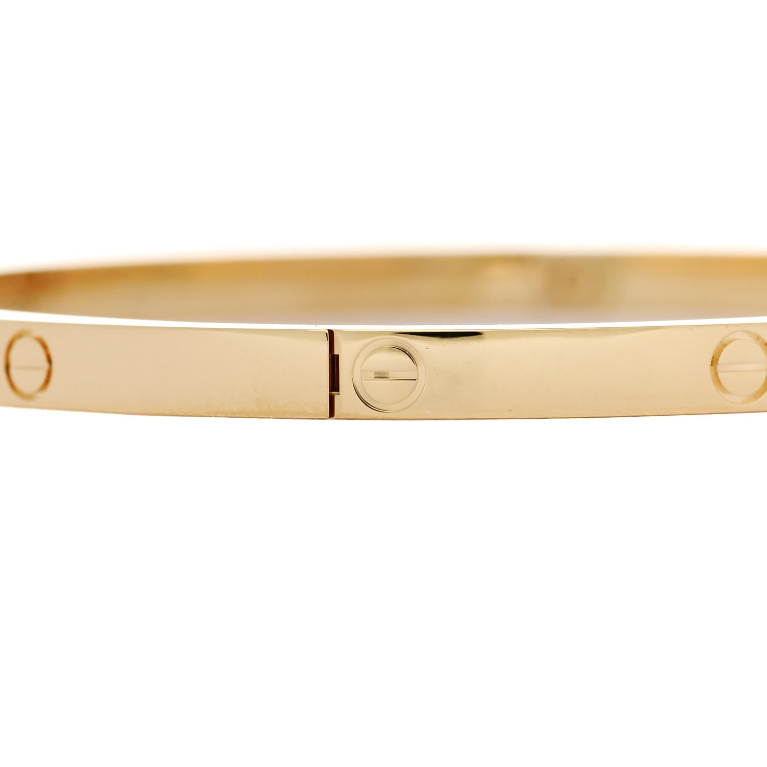 Cartier 18K Yellow Gold Small LOVE Bracelet 18 5 of 8