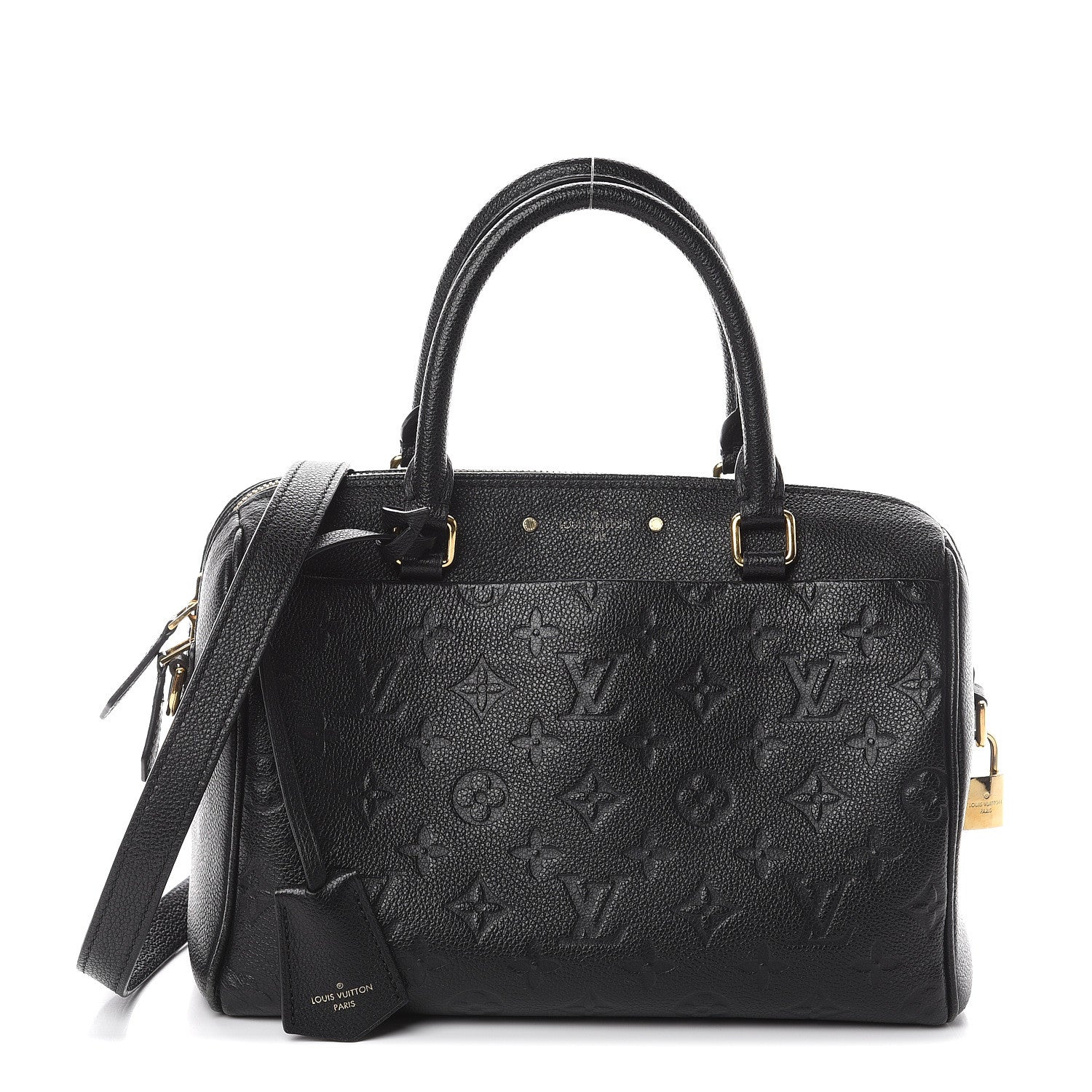 Louis Vuitton Empreinte Speedy Bandouliere 25 NM Black 1 of 8