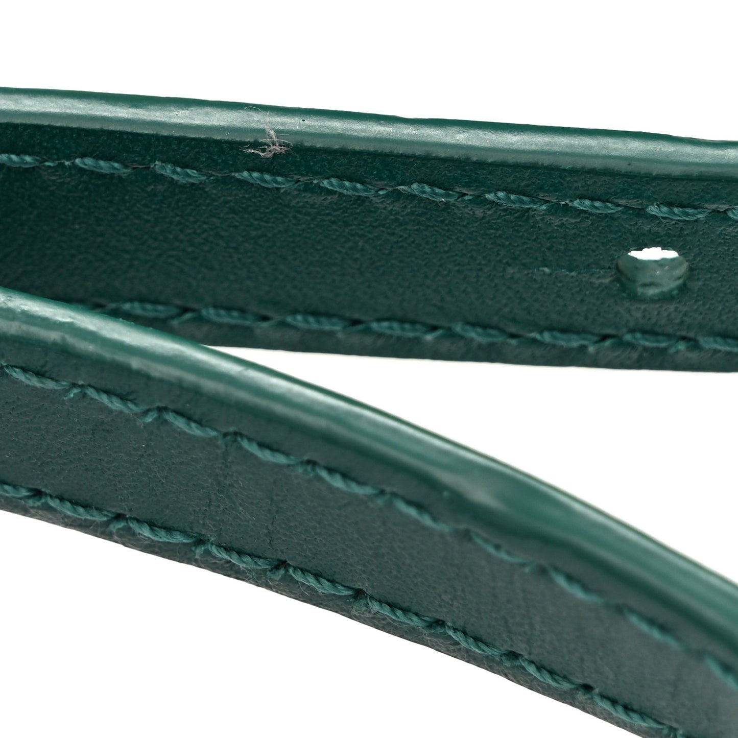 Calfskin Galuchat Serpenti Forever Crossbody Emerald Green