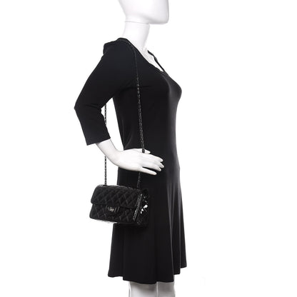 Chanel Patent Calfskin Quilted 2.55 Reissue Mini Flap So Black 2 of 11