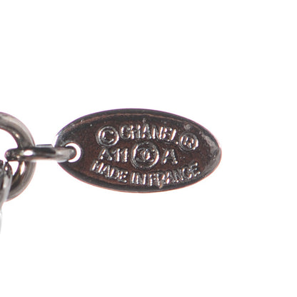 Chanel Ruthenium Beaded Enamel CC Necklace Black 3 of 4