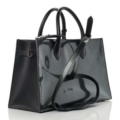 Balenciaga Patent Padlock Work XS Chartreux 2 of 16