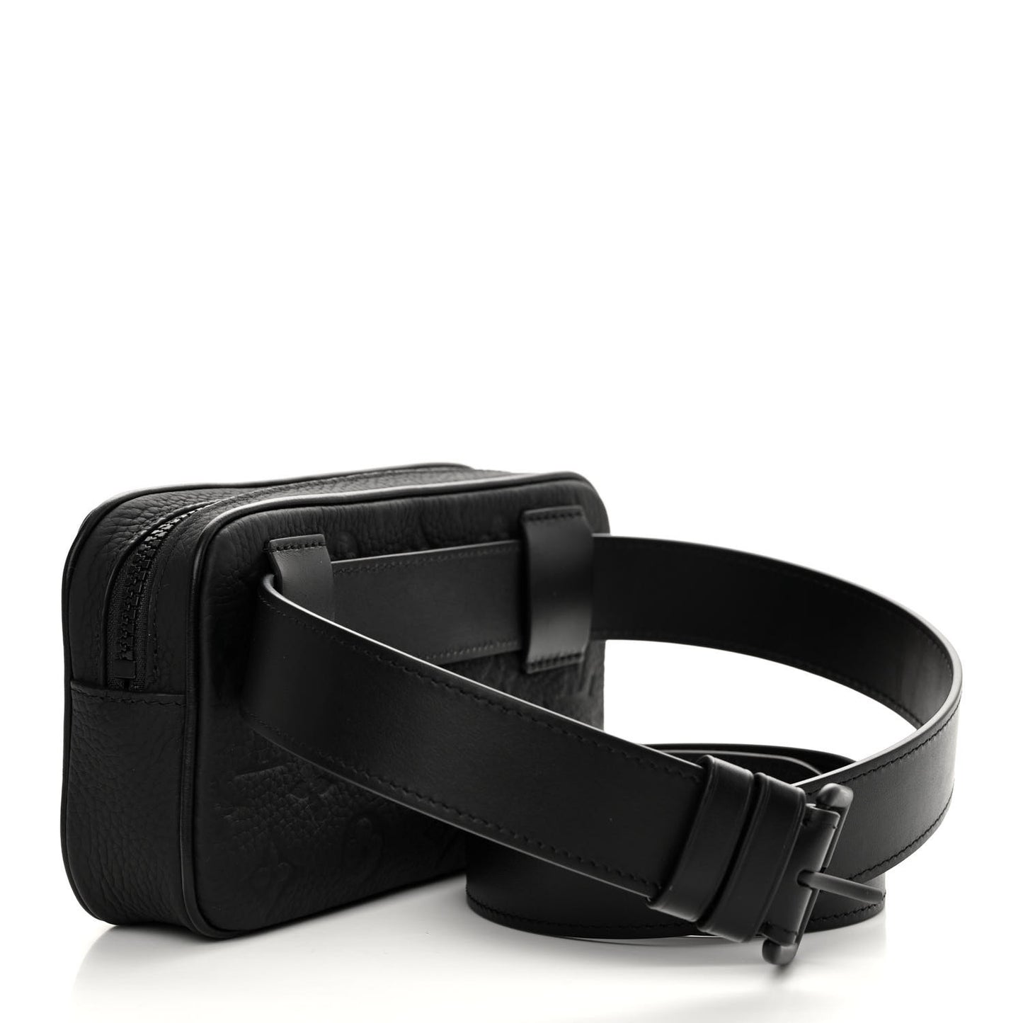 Taurillon Monogram Uniformes Solar Ray Soft Pochette Volga Belt Bag Black