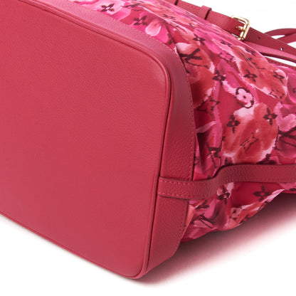 Louis Vuitton Nylon Monogram Ikat Noefull MM Rose Indien 5 of 8