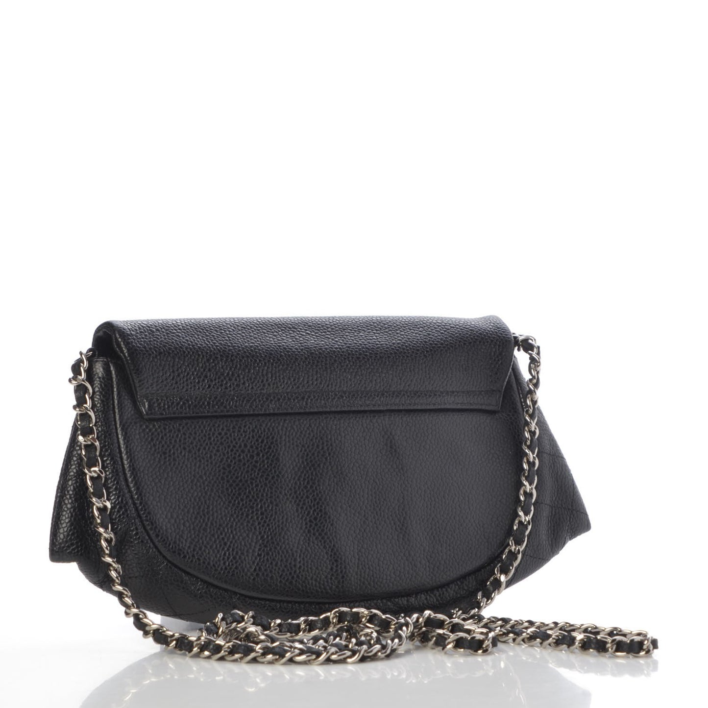 Caviar Half Moon Wallet On Chain WOC Black