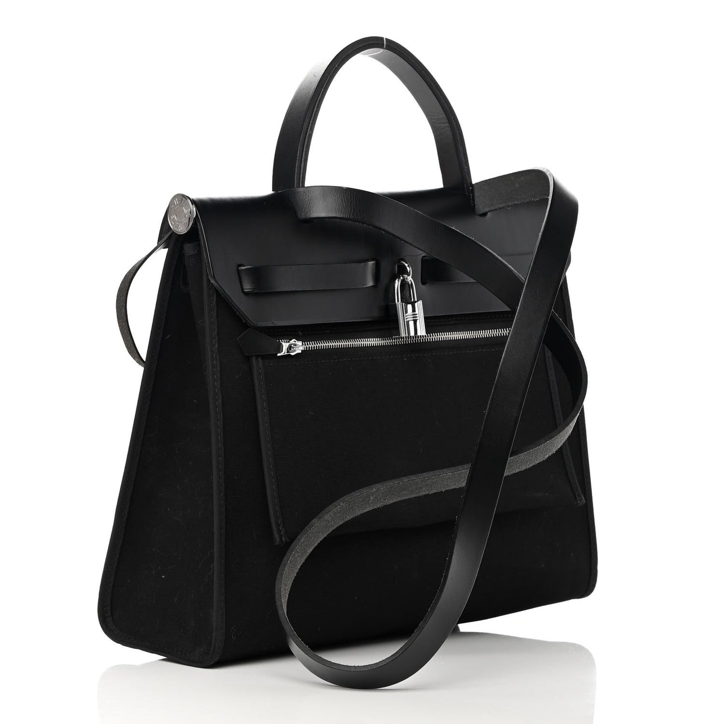 Military Toile Vache Hunter Herbag Zip 31 PM Black