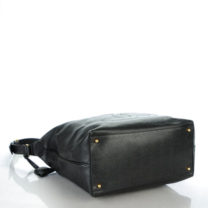 Chanel Caviar CC Hobo Black 4 of 7