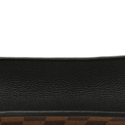 Louis Vuitton Damier Ebene Vavin Chain Wallet Black 10 of 11
