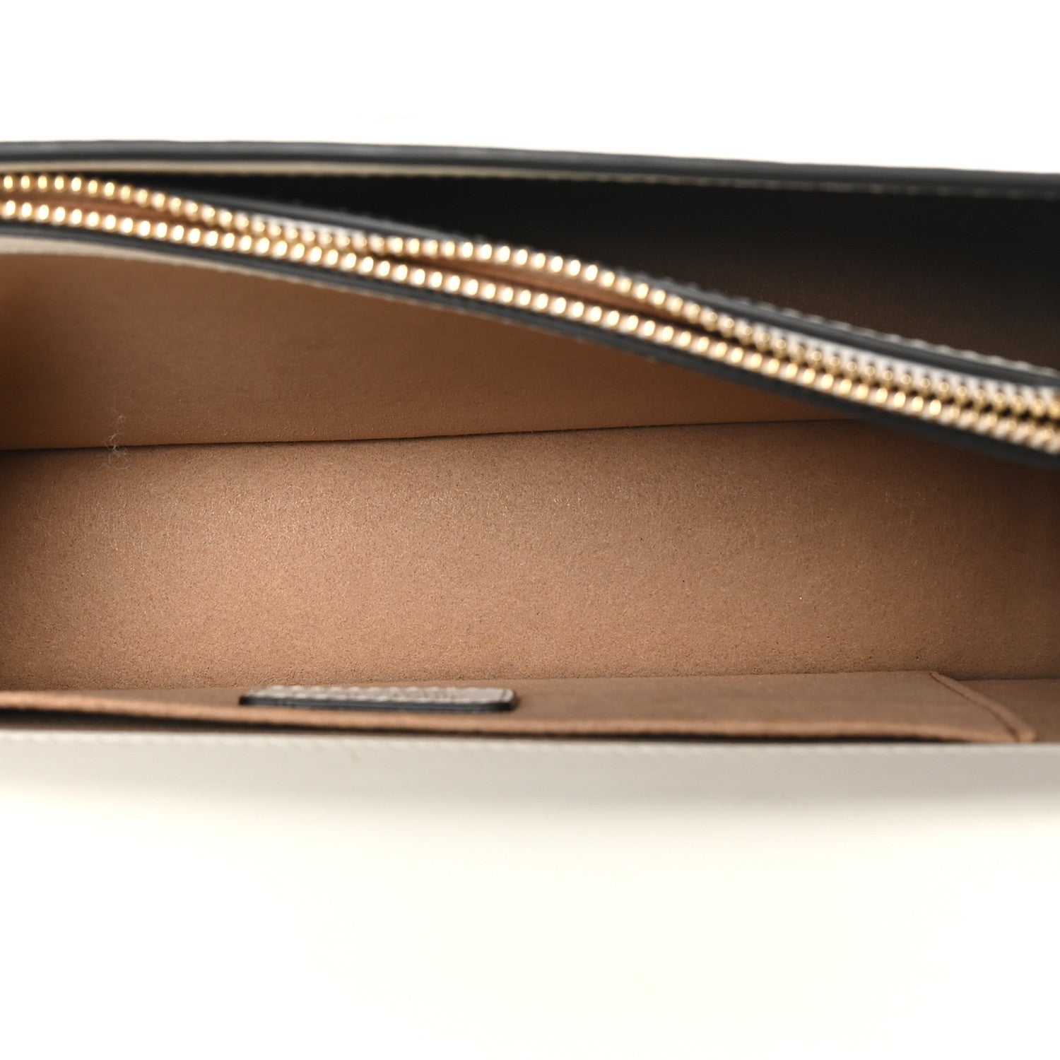 Jimmy Choo Shiny Calfskin Medium Varenne Shoulder Bag Latte 5 of 9