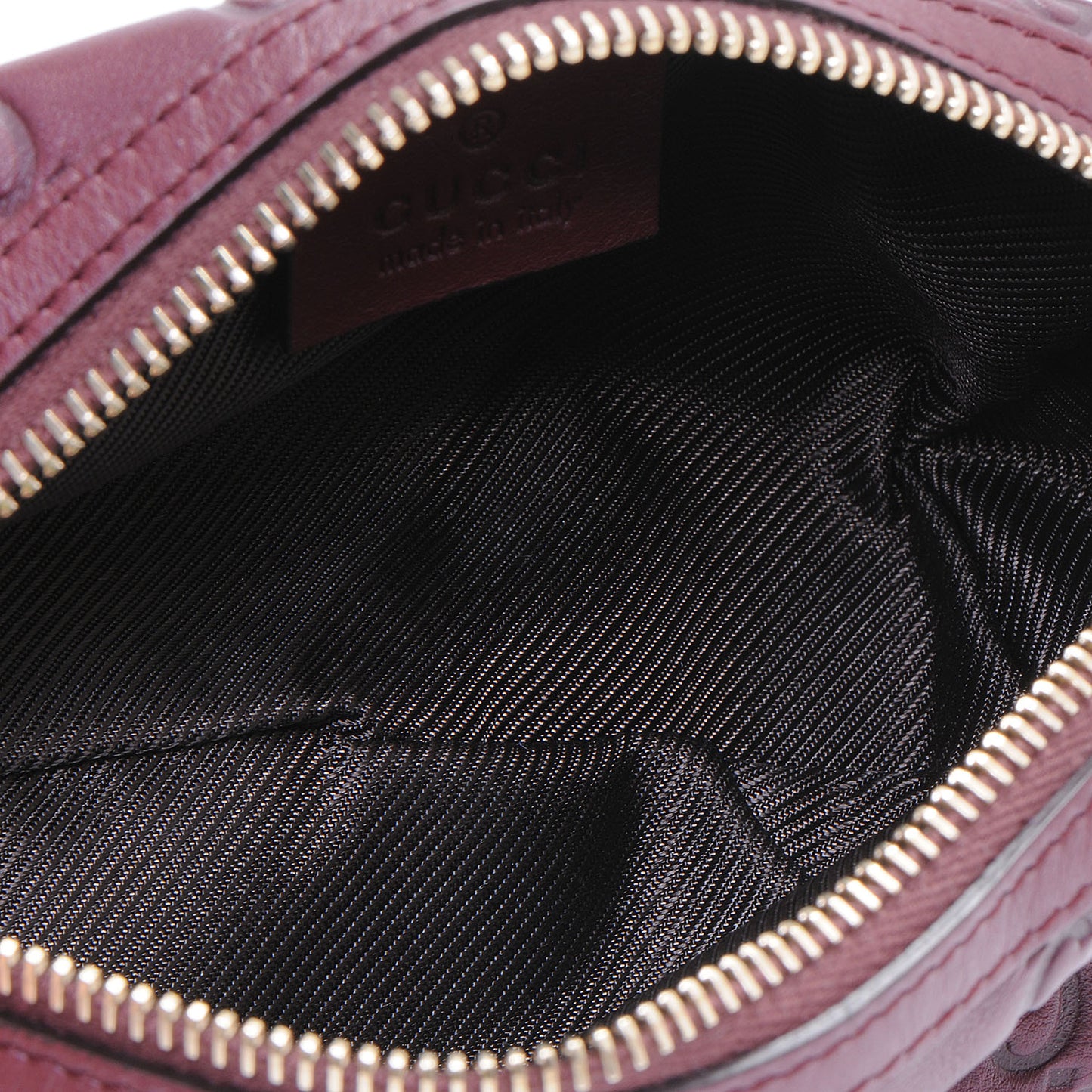 Guccissima GG Cosmetic Case Cherry