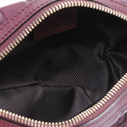 Gucci Guccissima GG Cosmetic Case Cherry 5 of 7