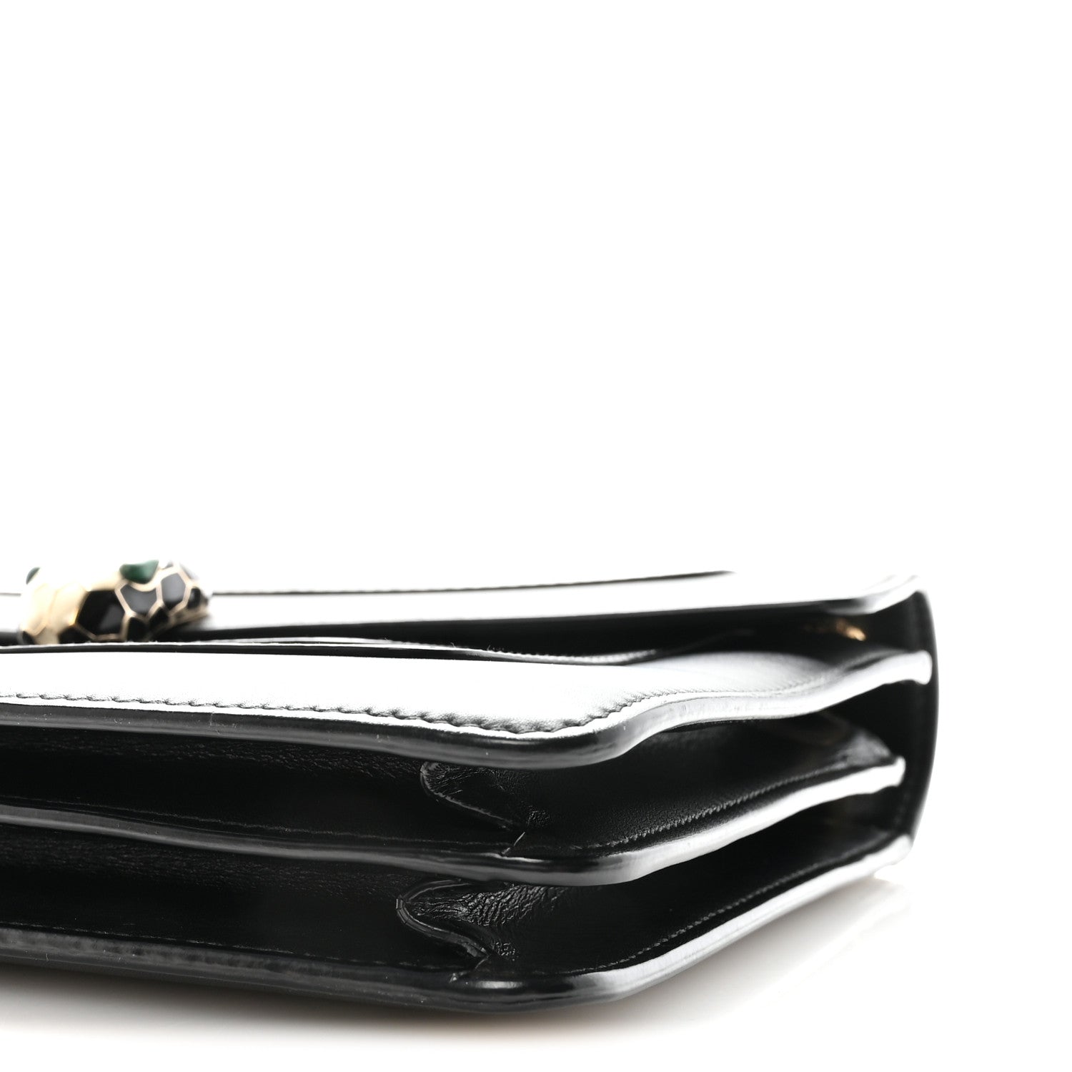 Bulgari Calfskin Serpenti Forever Crossbody Bag Black 9 of 9