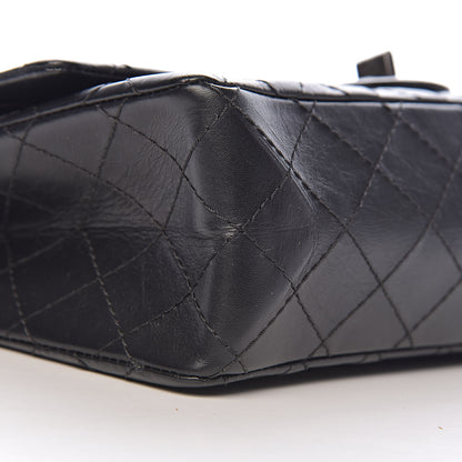 Chanel Aged Calfskin Quilted 2.55 Reissue 225 Flap Black 13 of 15