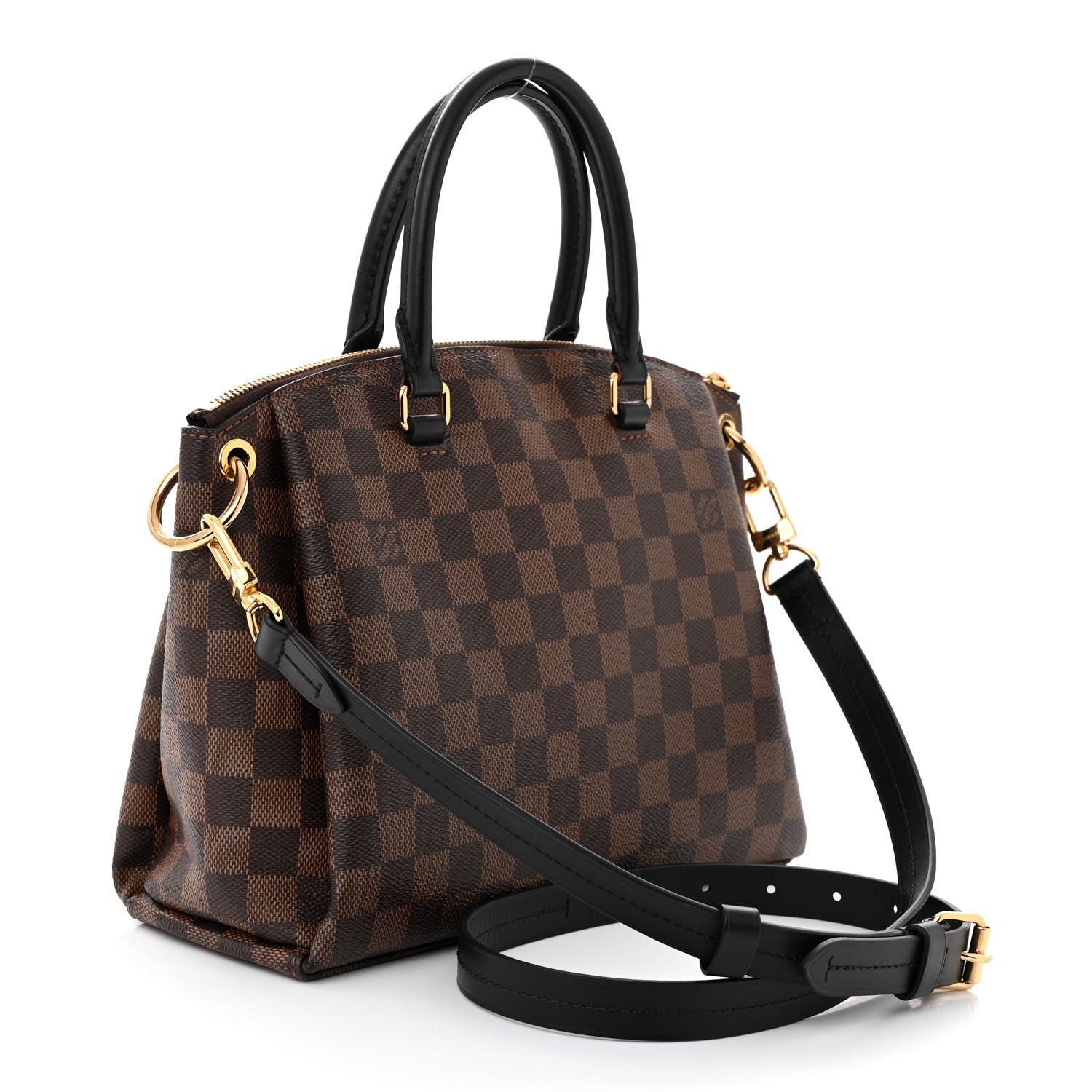Louis Vuitton Damier Ebene Odeon Tote PM Black 3 of 9