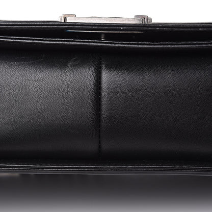 Chanel Lambskin Quilted Medium Boy Flap Black 9 of 13