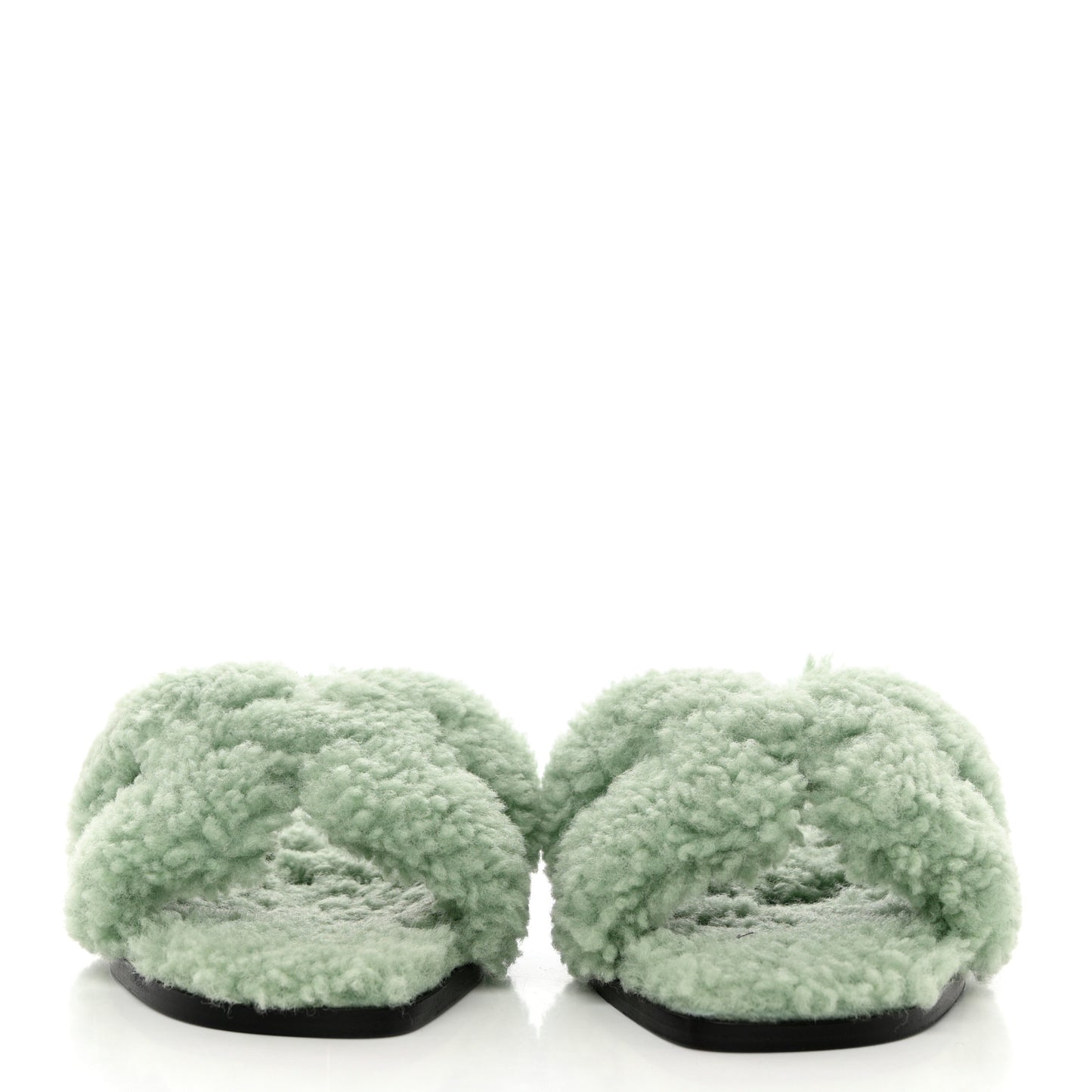 Woolskin Oran Sandals 37.5 Vert D'Eau