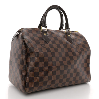 Louis Vuitton Damier Ebene Speedy 30 3 of 10